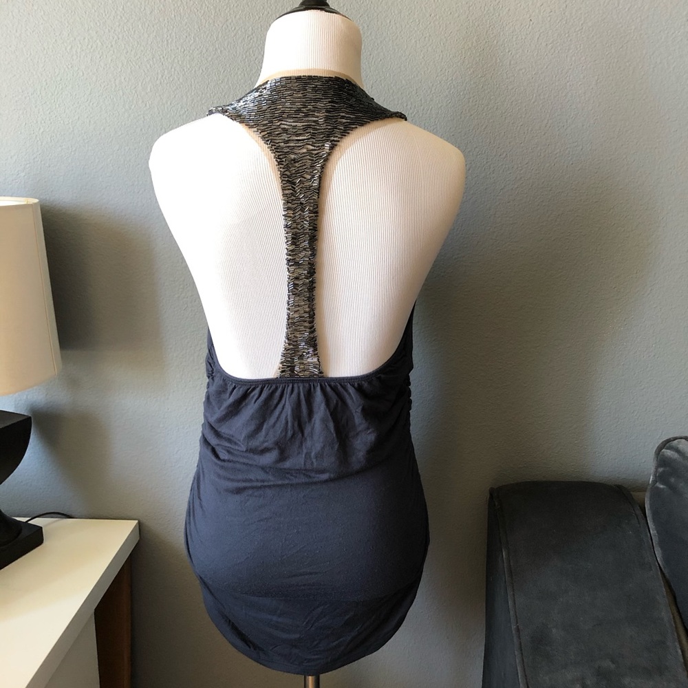⏬EUC Eight Sixty Beaded Racerback Tunic